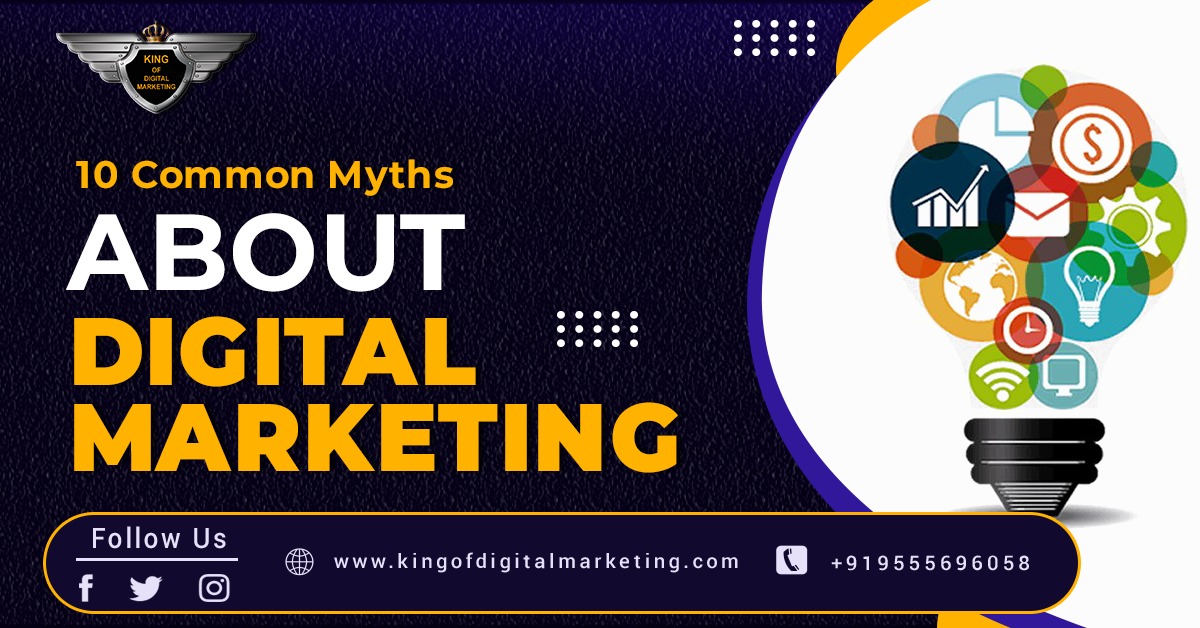 10 Common Myths About Digital Marketing