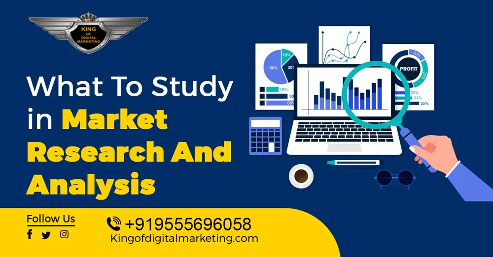 What to Study in Market Research and Analysis?