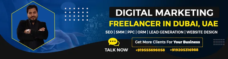 seo freelancer consultant in Dubai UAE