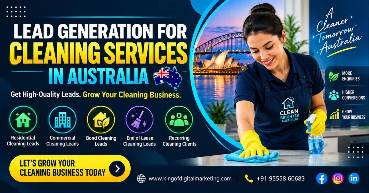 Lead Generation for Cleaning Services in Australia