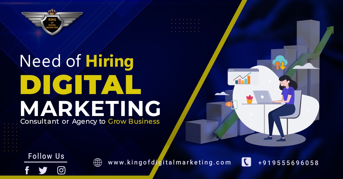 Need of Hiring Digital Marketing Consultant or Agency to Grow Business