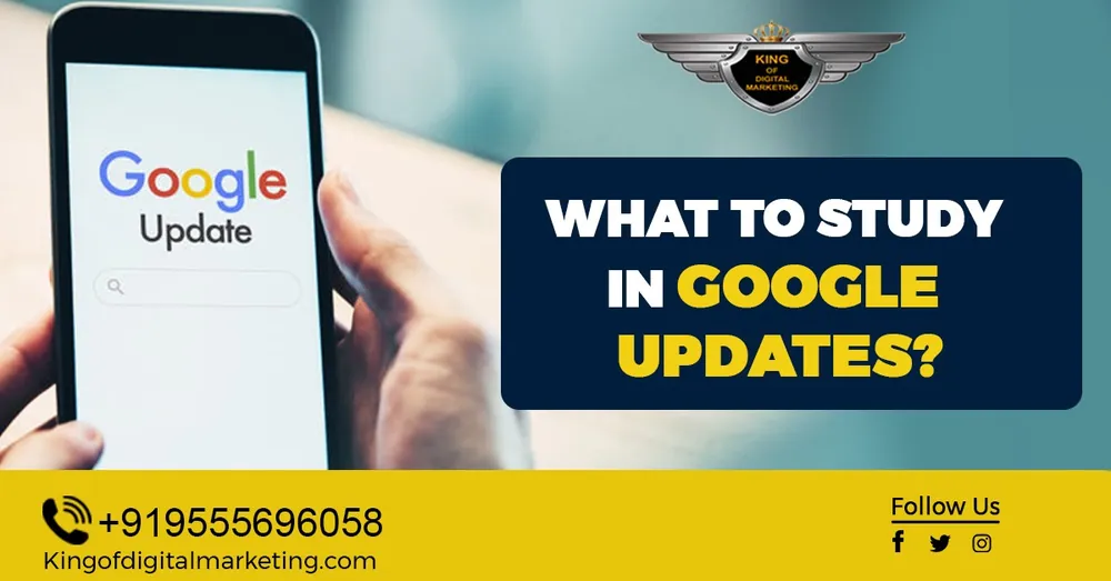 What to study in Google Updates?