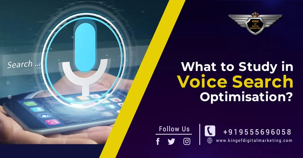 What to study in Voice Search Optimisation?