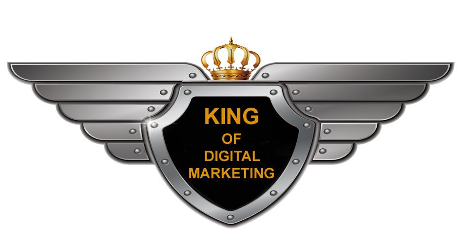 King of digital marketing logo