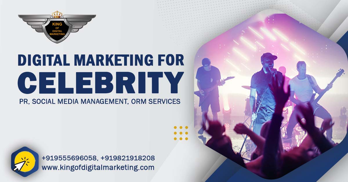 Digital Marketing for Celebrities, Public Figures, SEO, Social Media